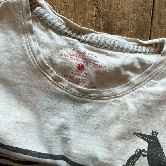 NICOBAR ORGANIC COTTON TEE - Picture 3 of 3